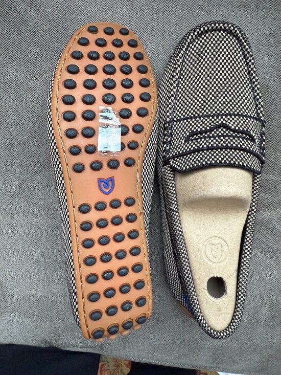 Rothy's The Daily Driver - Classic Micro Check Size 6 - Picture 4 of 5